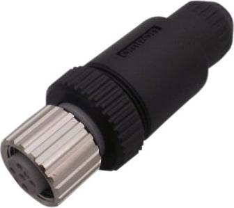 Omron Steckverbinder Steckbuchse 4 Pole Crimp Gerade Kabelhalterung