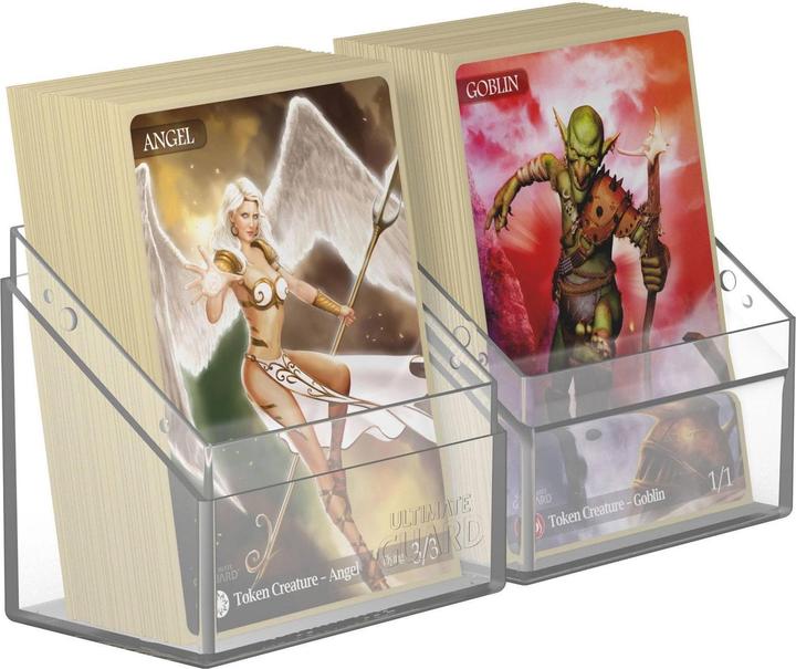 Actual product image Ultimate Guard UGD010887 - Boulder - 60+ Deck Case, Standard Size, Transparent