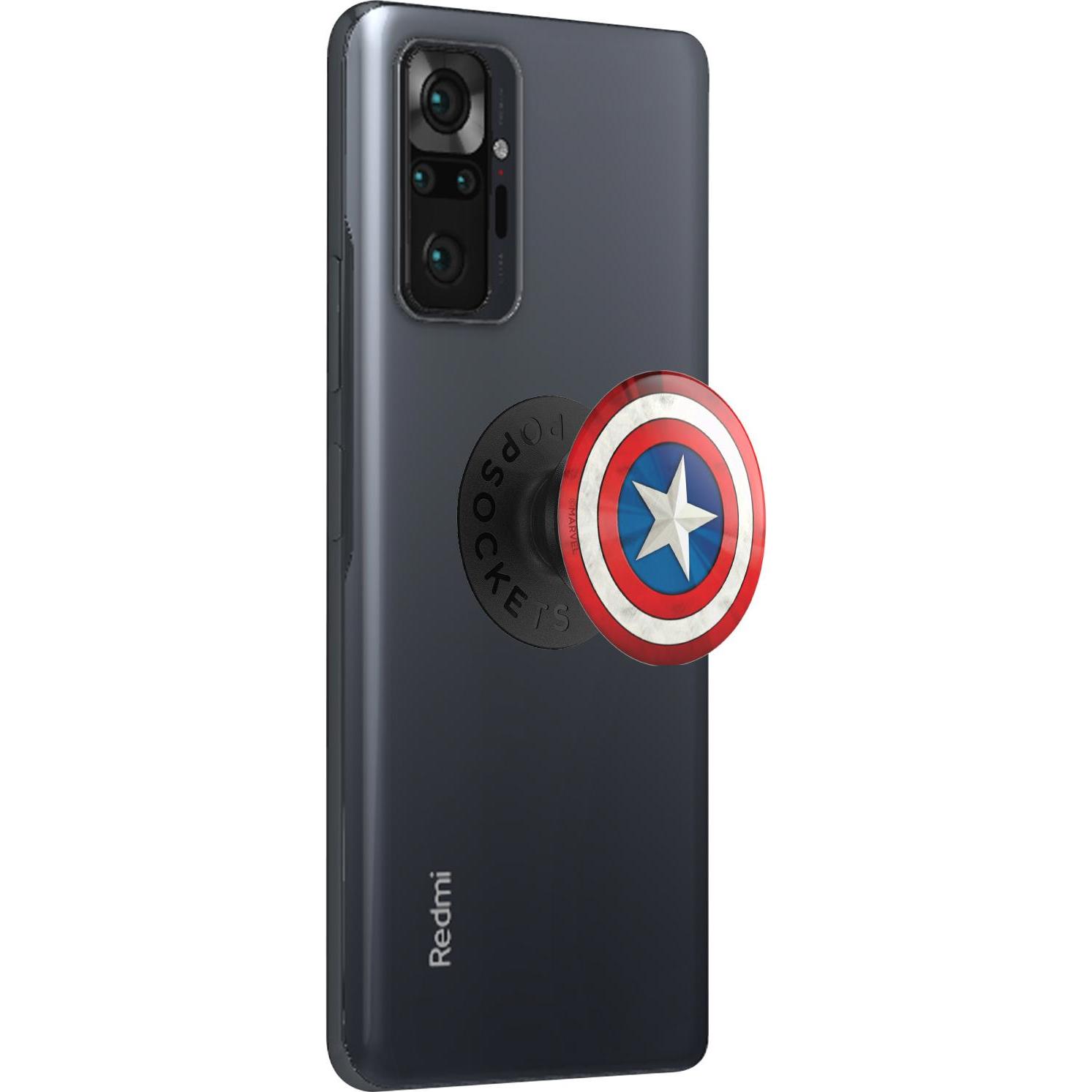 Thumbnail - PopSockets Captain America Icon, Smartphone Halterung, Mehrfarbig