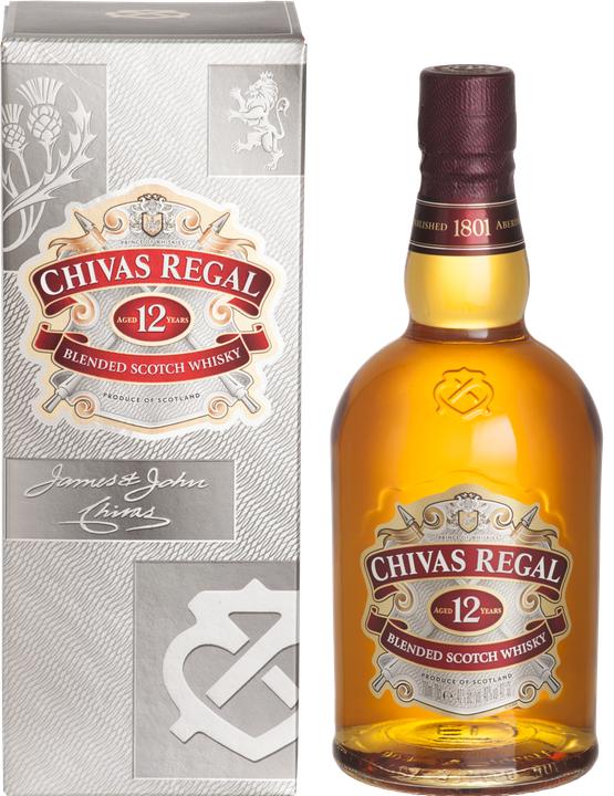 Actual product image Chivas Regal 12 Years (Scotch whisky, Blended Whisky, 1 x 70 cl)