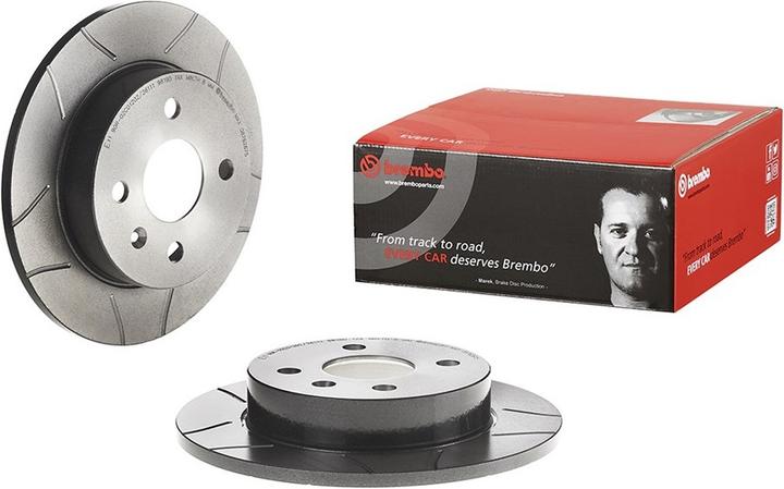 Produktbild Brembo Bremsscheibe MAX LINE - geschlitzt/beschichtet 09.9369.75 (308 mm)