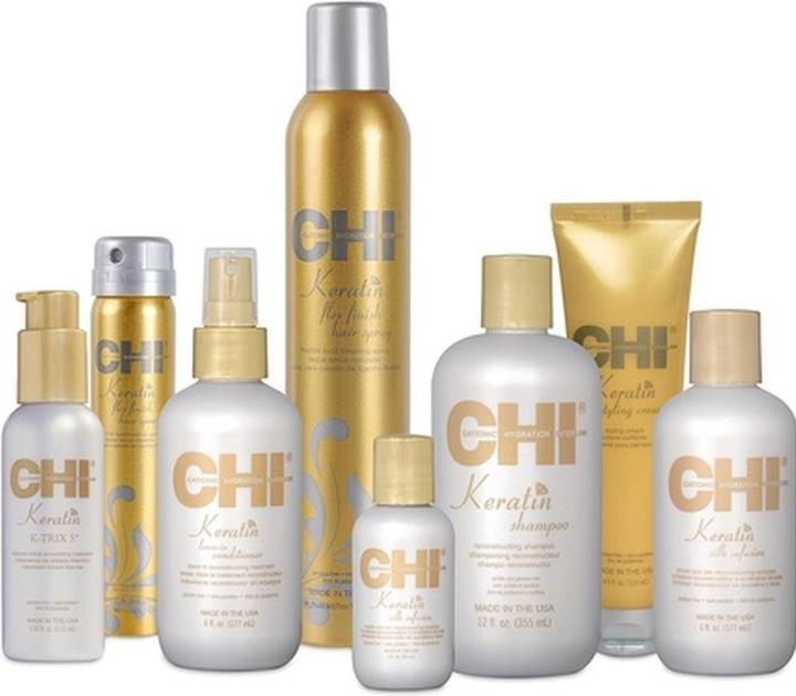 Actual product image CHI Keratin Shampoo Reconstructing (355 ml, Liquid shampoo)