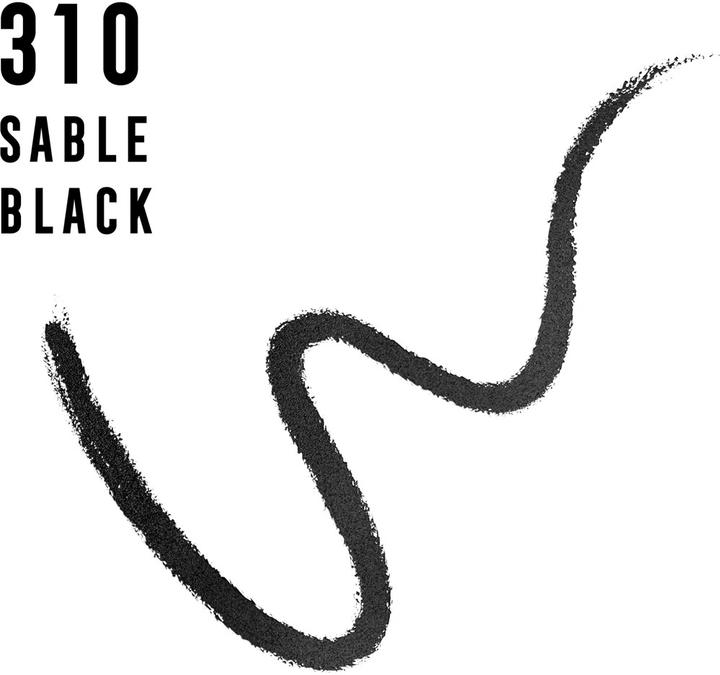 Actual product image Max Factor MASTERPIECE WOW LINER Gel Eyeliner wasserfest #310-Sable Black 1.2 gr (Sable Black)