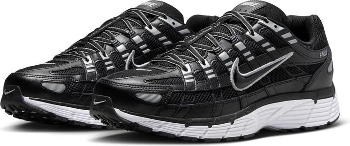 Actual product image Nike P-6000 Black White Metallic Silver (44.5)
