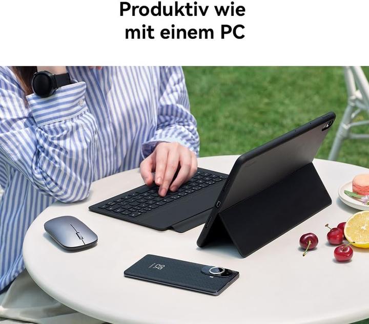 Actual product image Huawei Tablet with 2K FullView display, 120 Hz, Smart Keyboard, 7700 mAh battery, 4 speakers (11.50", 128 GB, Grey)