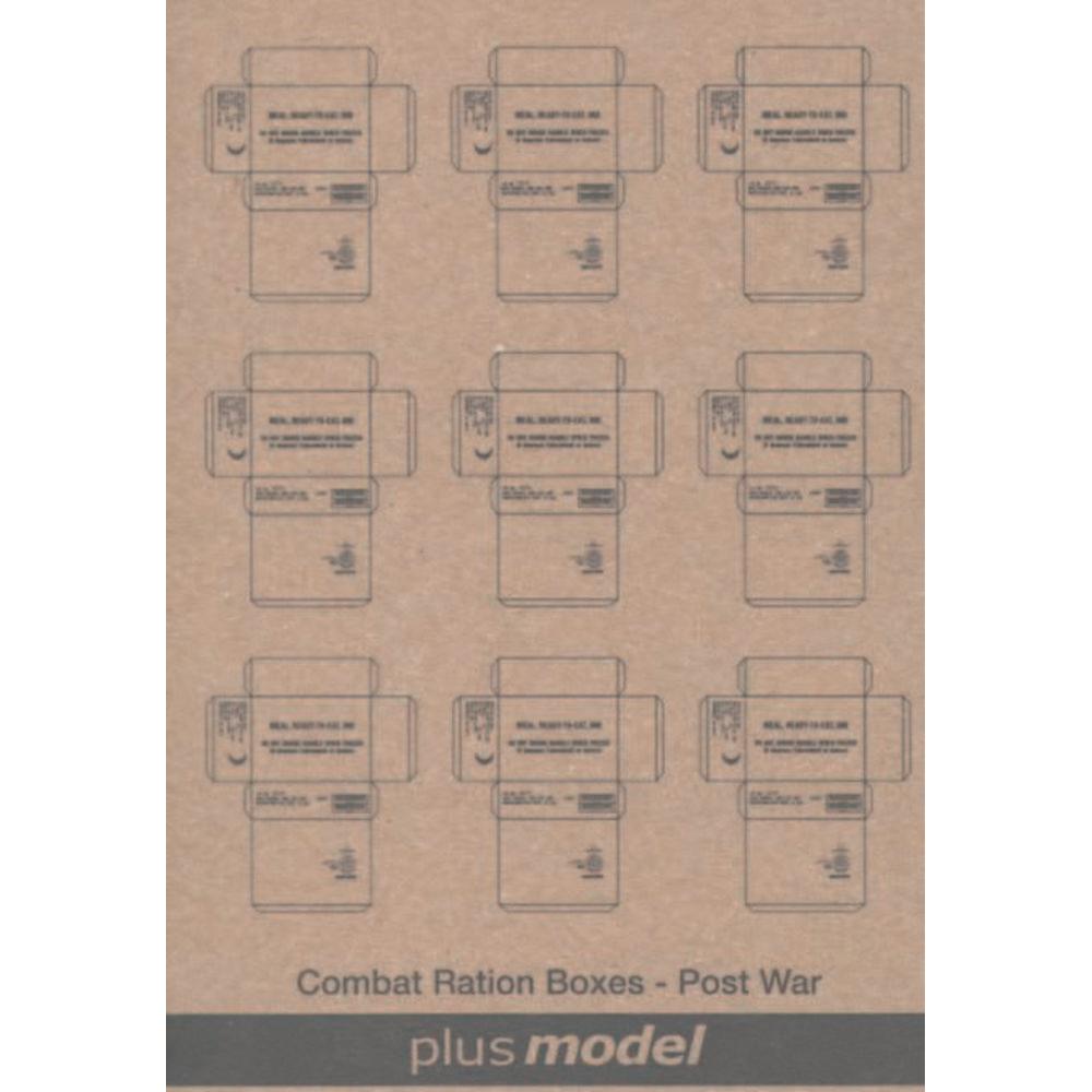 Plus Model U.S. Kartons - Nachkrieg