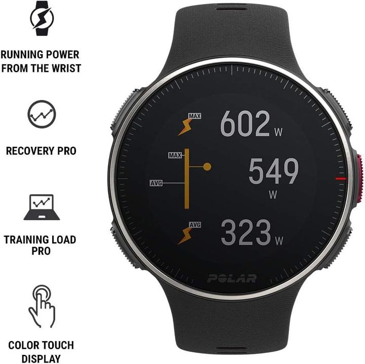 Actual product image Polar Vantage V Titan + HR Belt (46 mm)