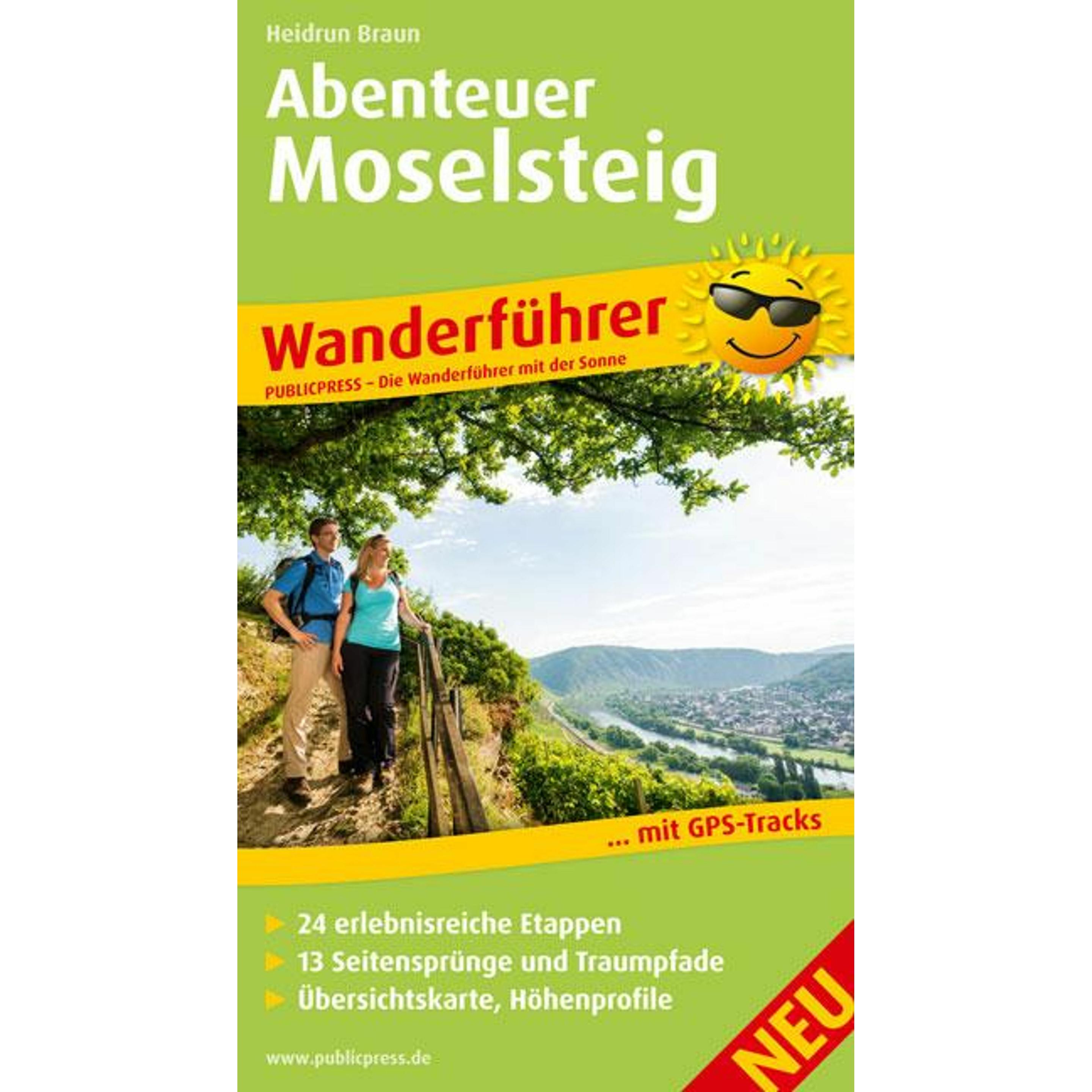 Wanderführer Abenteuer Moselsteig, Ratgeber von Heidrun Braun