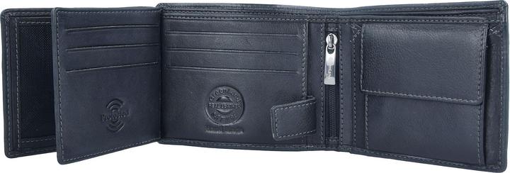 Immagine prodotto Greenland Nature Portafoglio in nappa nera RFID 12 cm