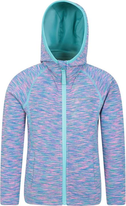 Immagine prodotto Mountain Warehouse Kayleigh II Felpa con Cappuccio e Zip Intera Strisce Bambini (104)