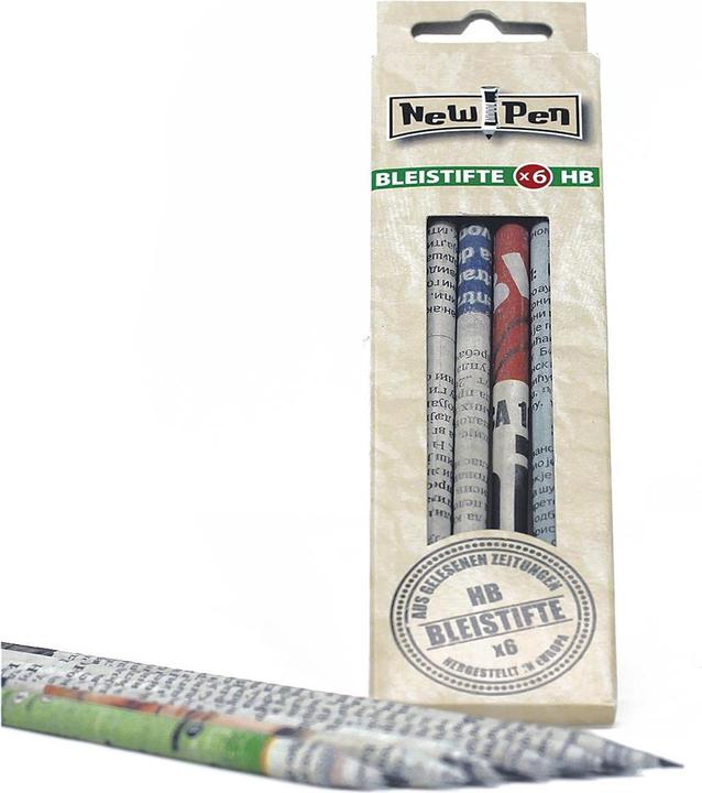 Produktbild Rheita Bleistift HB Zeitungspapier6St (HB, 6x)