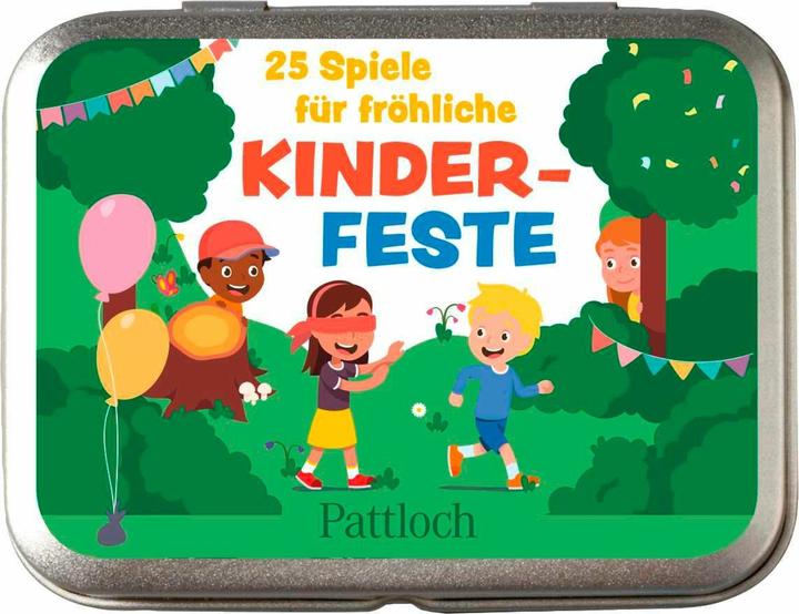 Actual product image 25 games for happy children's parties (German)
