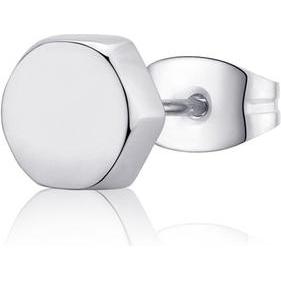 Sagapo, Ohrringe, S'Agapo Single Steel Stud Earring Snap Snp21