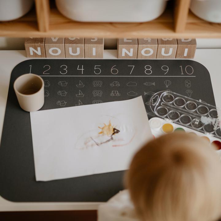 Actual product image Noui Noui Children's Table Set XL Learning Numbers 55 x 45 cm