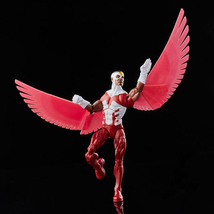 Actual product image Hasbro Legends Series Marvel's Falcon, 15cm Retro Action Figure, 2 Accessories