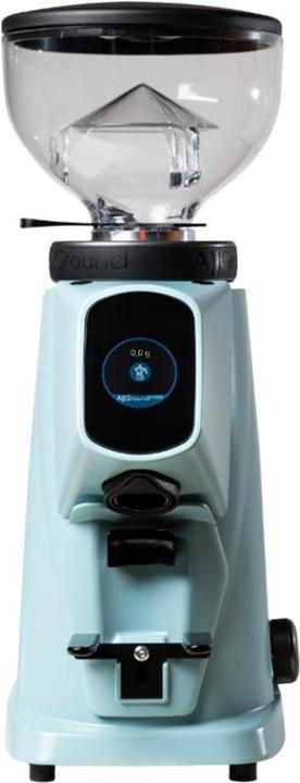 Fiorenzato AllGround Sense Kaffeemühle Pastel Blau Matt, DARK-T Titan Mahlwerk