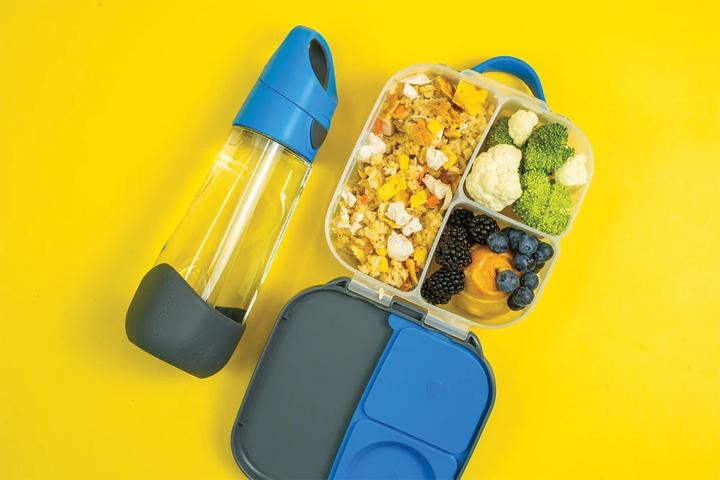 Immagine prodotto B.Box Mini Lunch Box con divisori regolabili per bambini Contenitore per alimenti in silicone - Ardesia