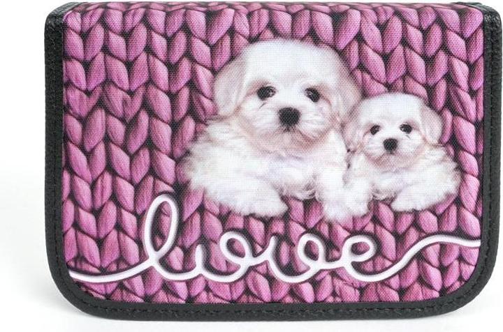 Produktbild Andy Federmäppchen mit 2 Klappen Love, rosa