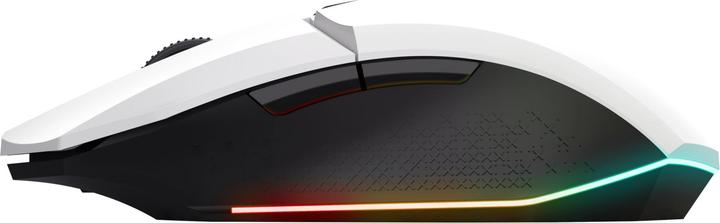 Produktbild Trust GXT 974W Thadox - Gaming Toetsenbord en Draadloze Muis - Inclusief Muismat - TKL - Verlichting - Wit (US, Kabelgebunden)