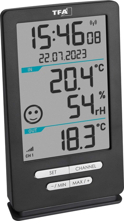 Actual product image TFA Radio thermometer