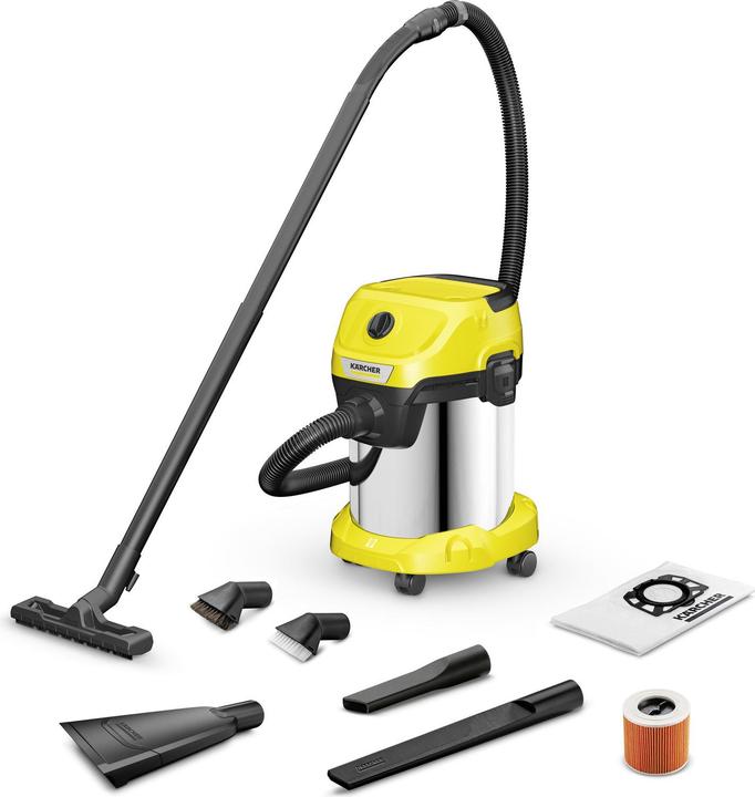 Actual product image Kärcher WD 3 S V-17/6/20 CAR (Wet dry vacuum cleaner)