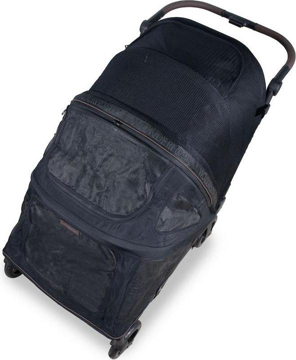 Produktbild WonderFold PFL Pet Large Premium Hundebuggy - Farbe: Jet Black (Hund, Faltbar)
