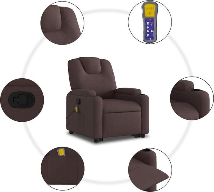 Image du produit vidaXL Massagesessel mit Aufstehhilfe