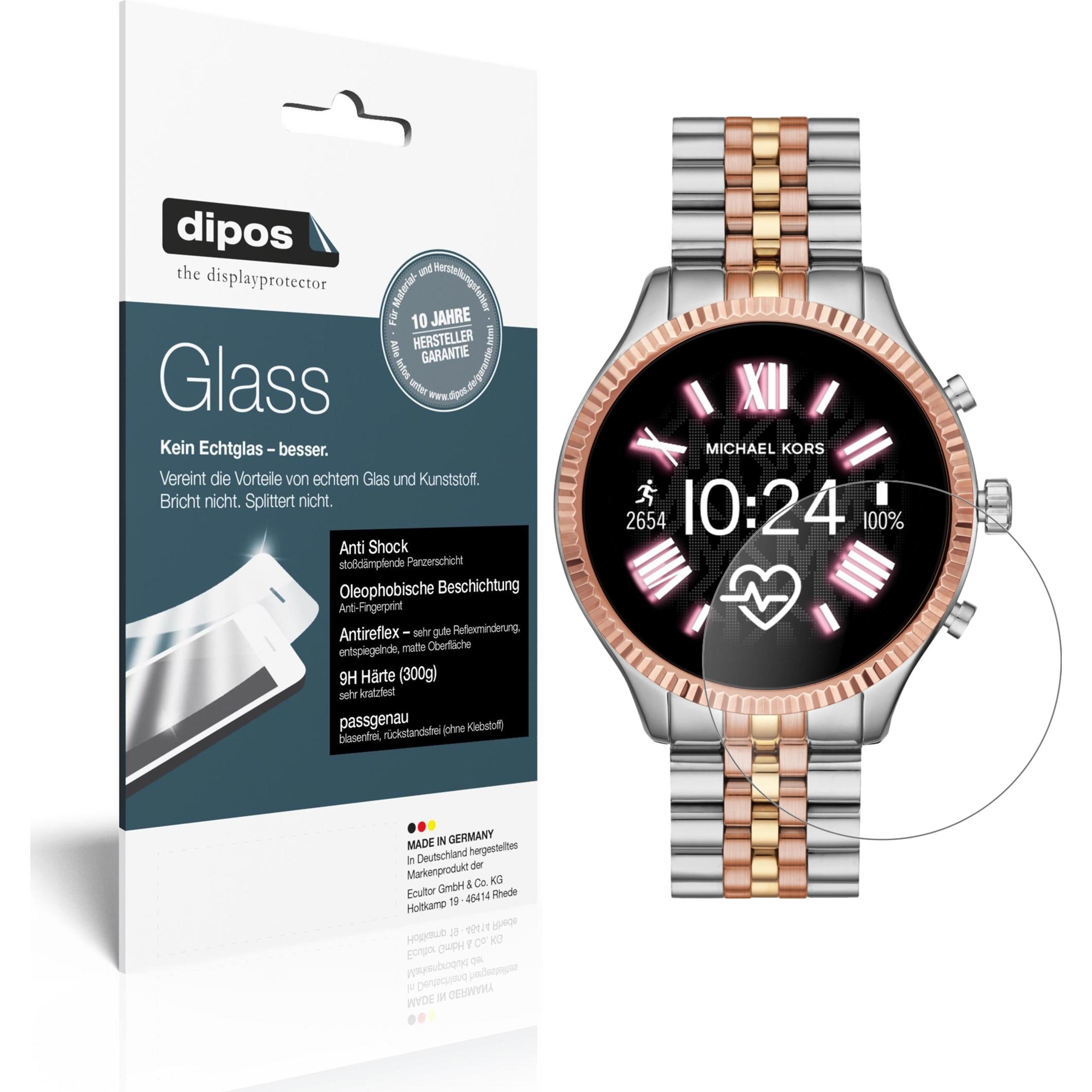 Dipos Displayschutz Anti-Shock, Smartwatch Schutzfolie, Transparent
