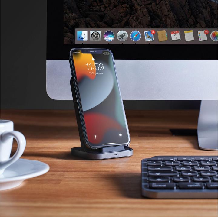 Actual product image Intenso Wireless Charger BSA2 Charger black (15 W)