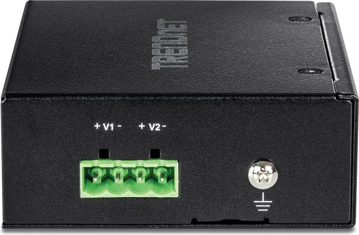 Produktbild Trendnet ti-ig290 poe injector 95w 2-port industrial 2.5g poe (802.3bt (PoE++), 95 W)