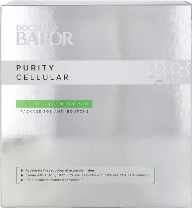 Actual product image Babor DOCTOR - SOS DE-Blemish Kit Powder & Cream (59 ml, 24h cream)
