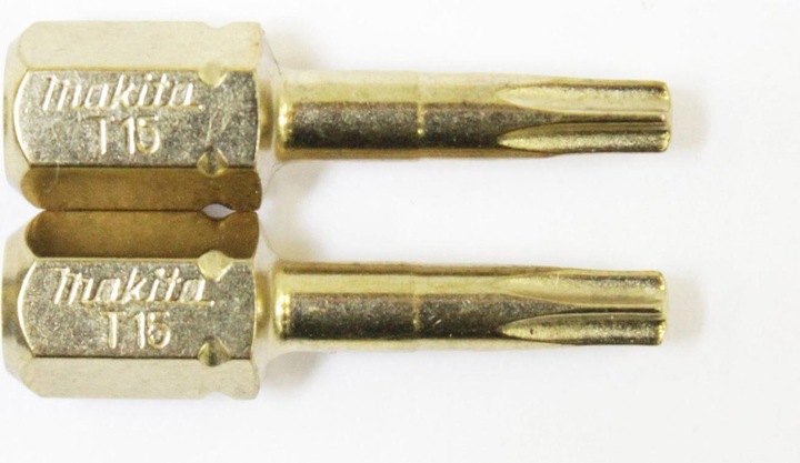 Productafbeelding Makita B-28400 XTT slagmoersleutel bit vorm C Torx 15 25 mm per 2 stuks (T TR 15)