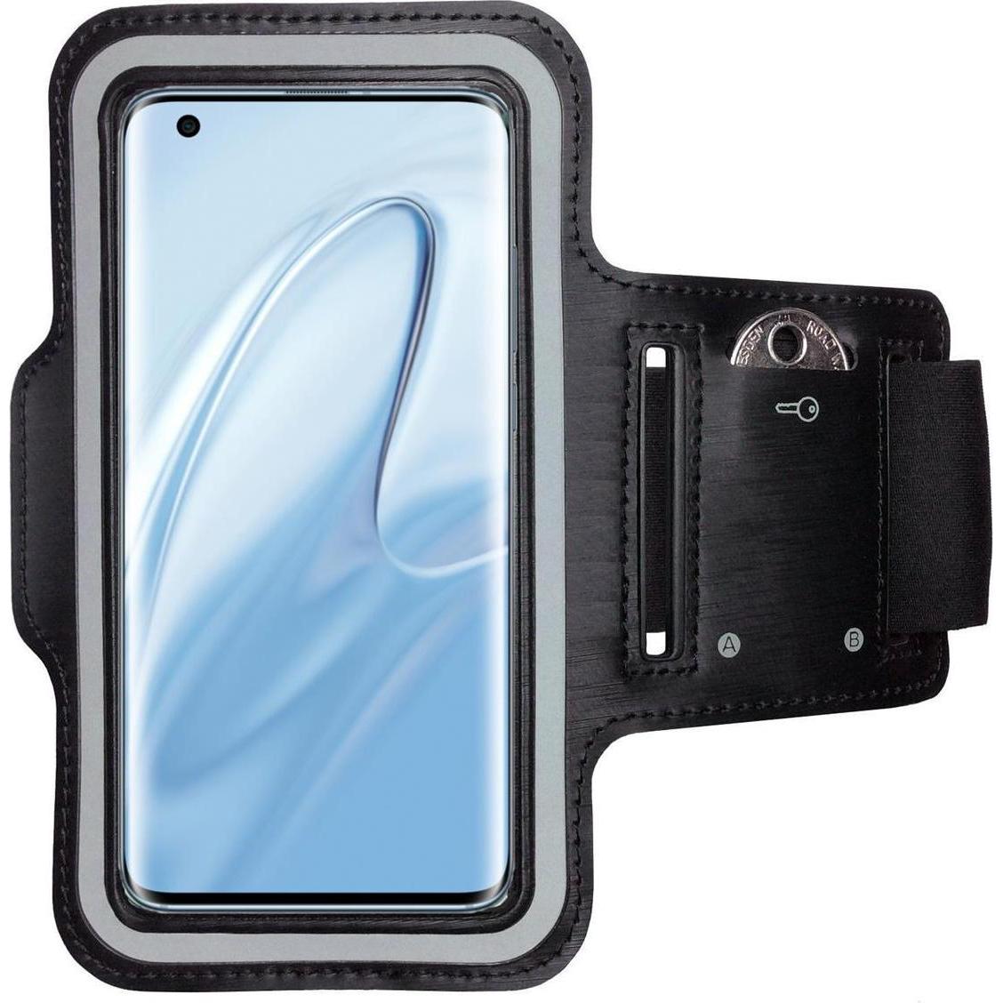 CoverKingz Sportarmband für Xiaomi Mi 10 / Mi 10 Pro, Smartphone Sportarmband, Schwarz