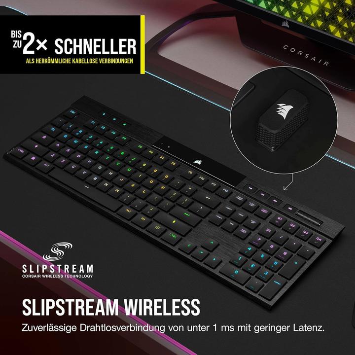 Actual product image Corsair K100 Air (Germany, Cable, Wireless)