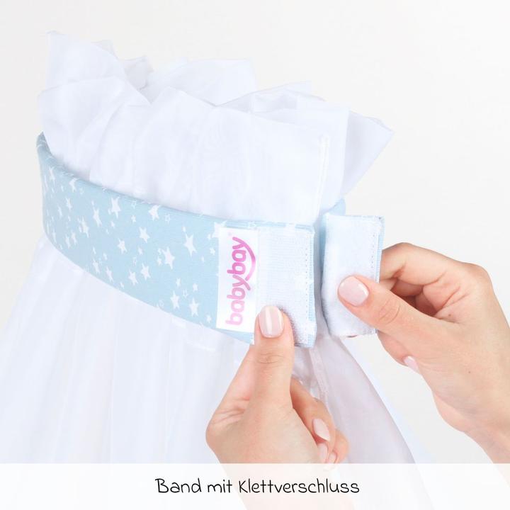 Image du produit Babybay moustiquaire et ciel pour tous les lits d'appoint jusqu'à 96 cm de longueur