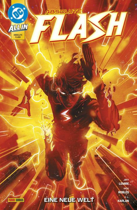Produktbild Panini Absolute Flash (Deutsch, A. L. Kaplan, Jeff Lemire, Jörg Fassbender, Nick Robles, 2025)