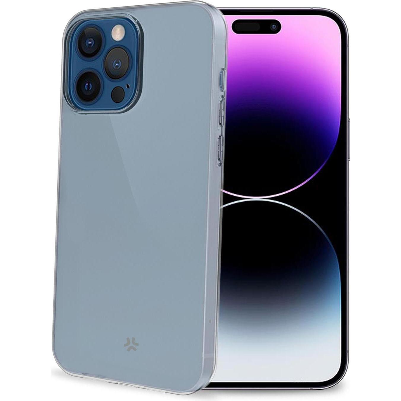 Celly Tpu Cover Iphone 15 Pro Max (Apple iPhone 15 Pro Max), Smartphone Hülle, Transparent