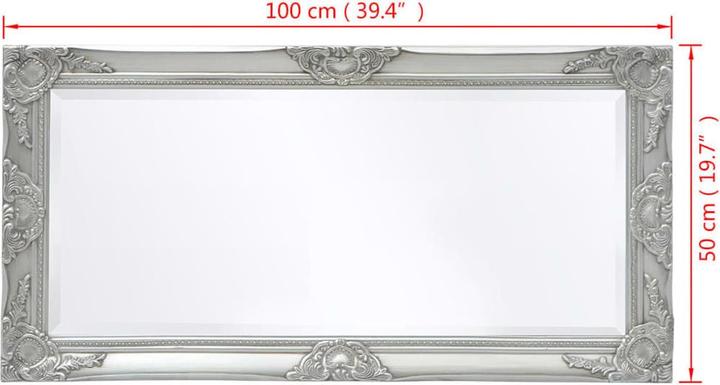 Immagine prodotto vidaXL Wandspiegel (100 x 50 cm)
