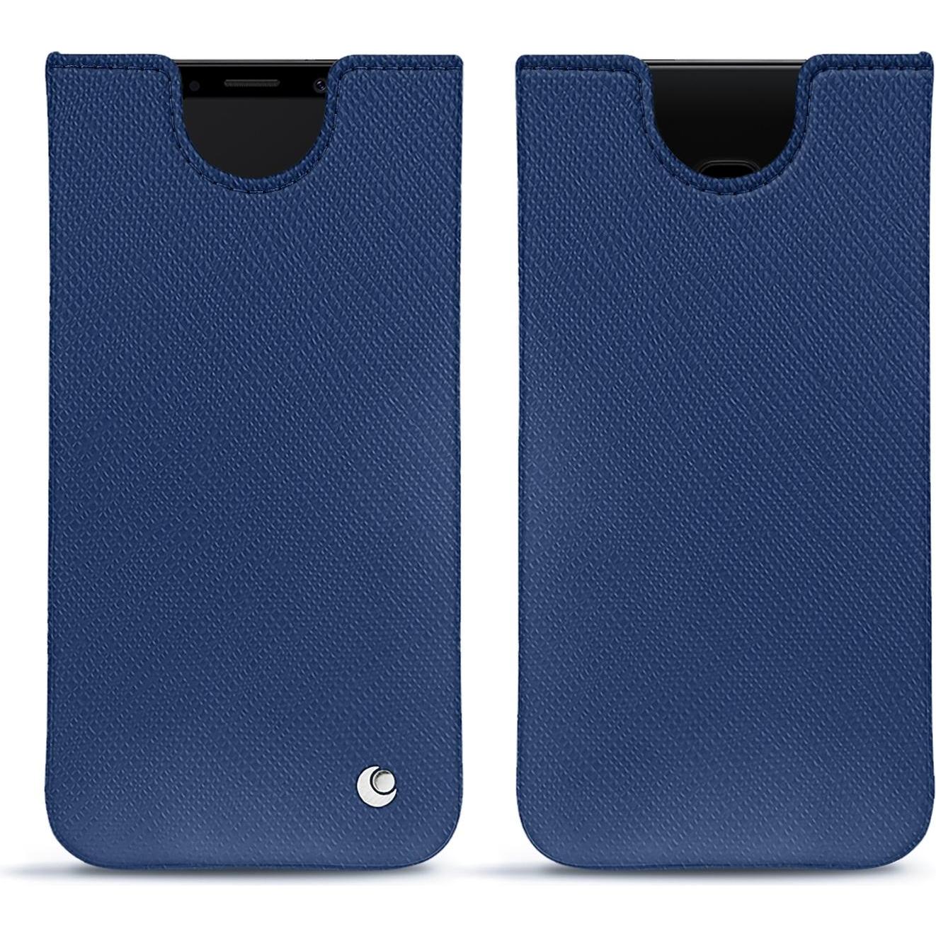 Thumbnail - Noreve Lederschutzhülle (Samsung Galaxy S9), Smartphone Hülle, Blau