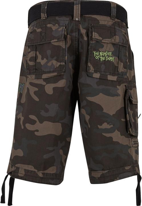 Actual product image Brandit Iron Maiden Savage Shorts The Number of The Beast - 188301 (4XL)