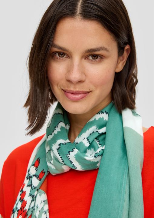 Immagine prodotto s.Oliver Tuch Gemustertes Tuch aus Viskose