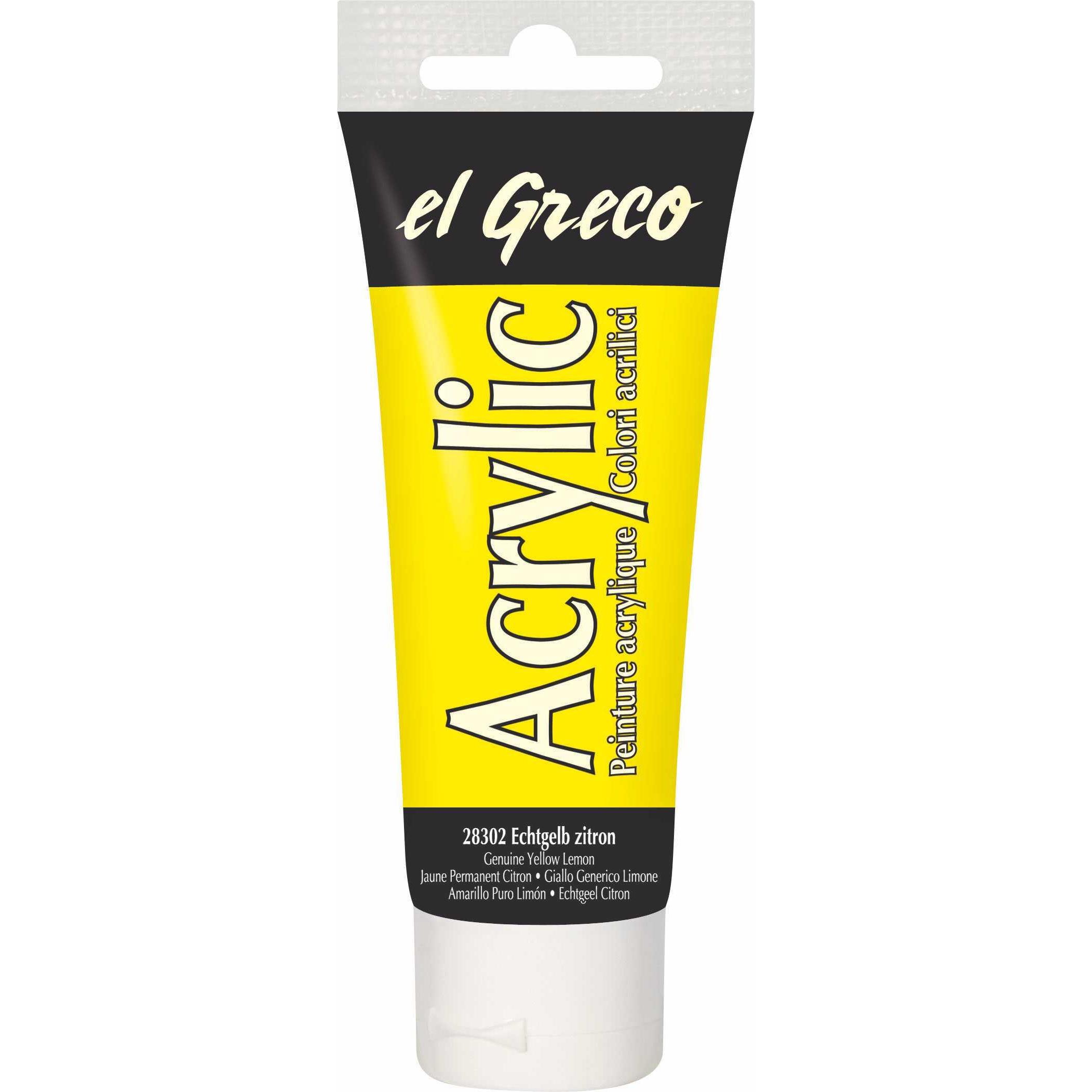 Kreul, Künstlerfarbe + Bastelfarbe, el Greco Acrylic 75ml (Laubgrün, 75 ml)