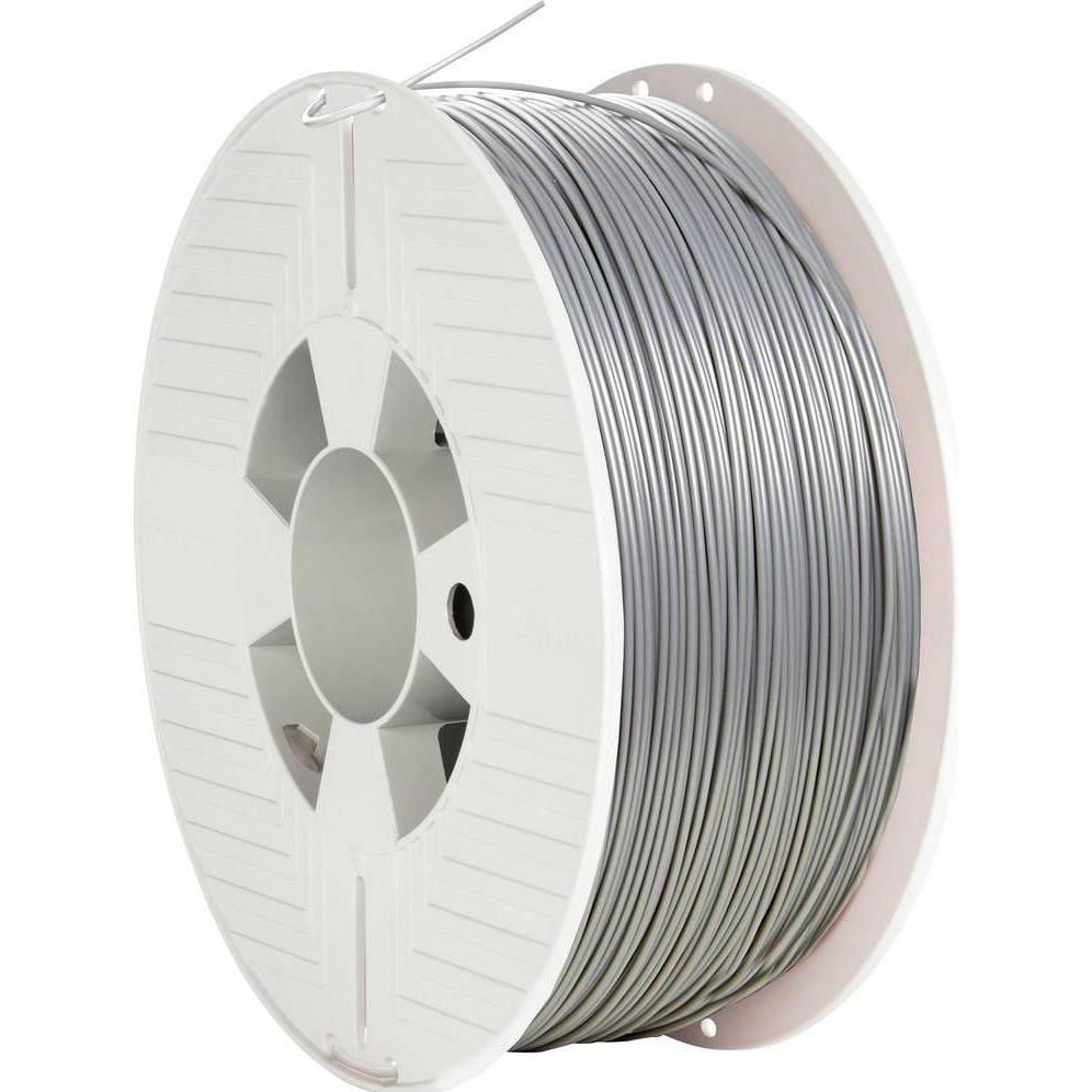 Verbatim ABS-Filament 1,75 mm (ABS, 1.75 mm, 1000 g, Silber), 3D Filament, Silber