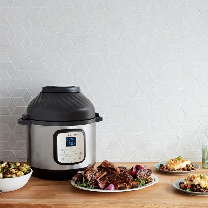 Image du produit Instant Pot Duo Crisp 7,6L multicooker met airfryer 11-in-1 - snelkookpan - pressure cooker - rijstkoker - s
