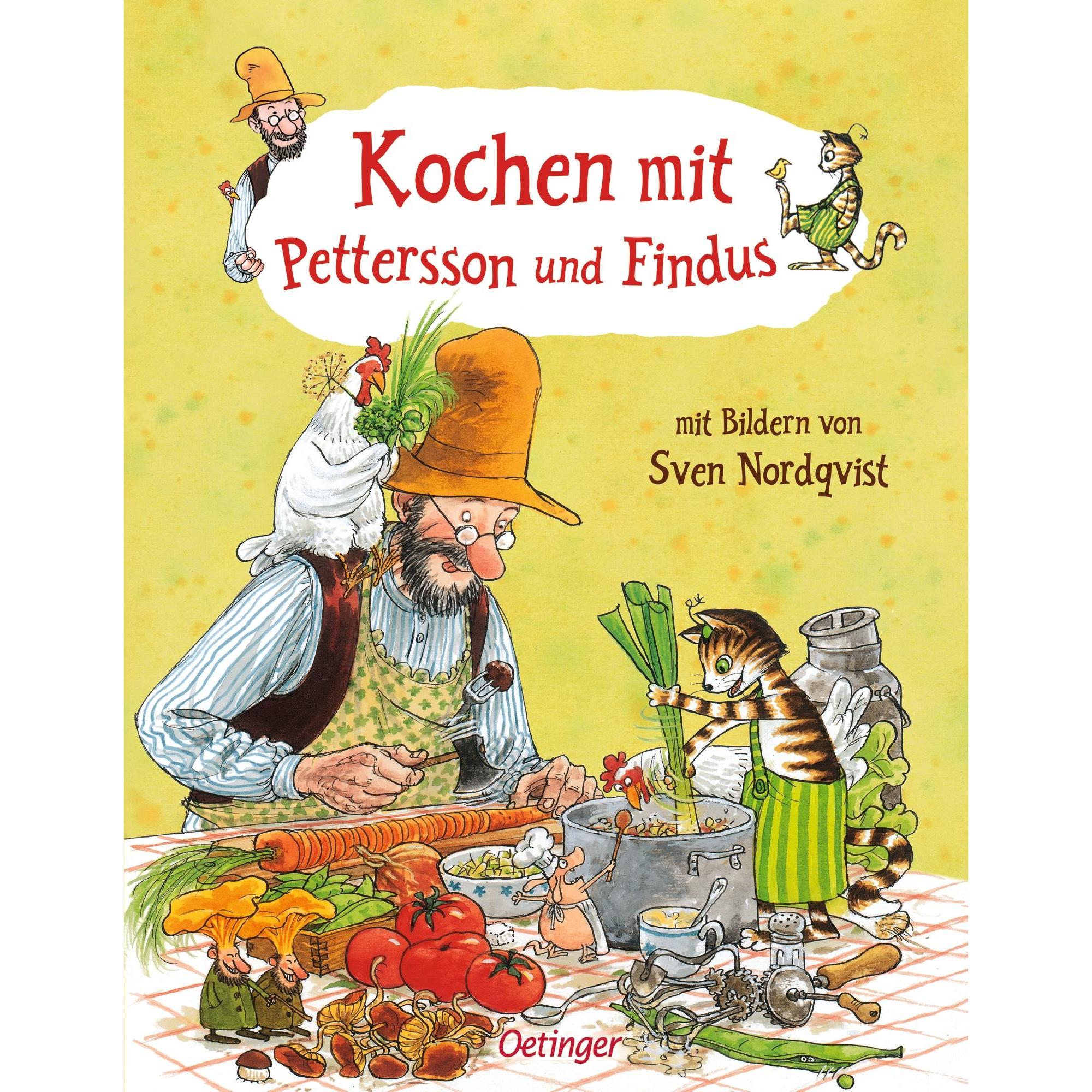 Kochen mit Pettersson und Findus, Ratgeber von Sven Nordqvist, Anne Tüllmann