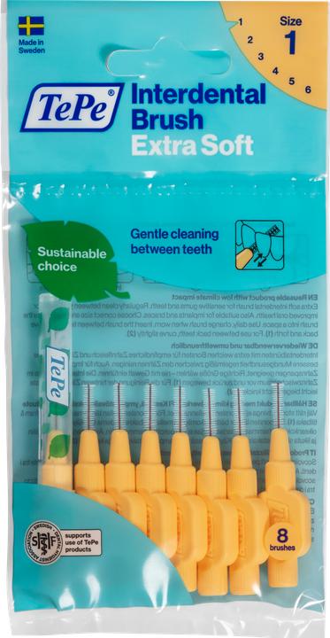 Produktbild TePe Interdentalbürsten Extra Soft ISO 1 (8 x, 0.45 mm)