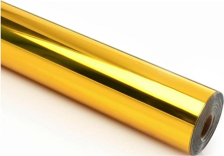 Actual product image Loklik Permanent Adhesive Vinyl Mirror Metallic - Gold