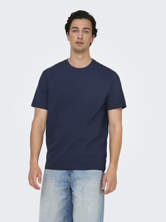 Immagine prodotto Only & Sons Onskian Life Reg Seersucker Ss Tee (XL)