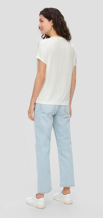 Produktbild S.Oliver T-Shirt T-Shirt mit V-Ausschnitt (46)