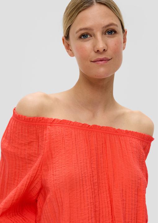 Produktbild S.Oliver Bluse Off-Shoulder-Bluse aus Viskosemix (34)